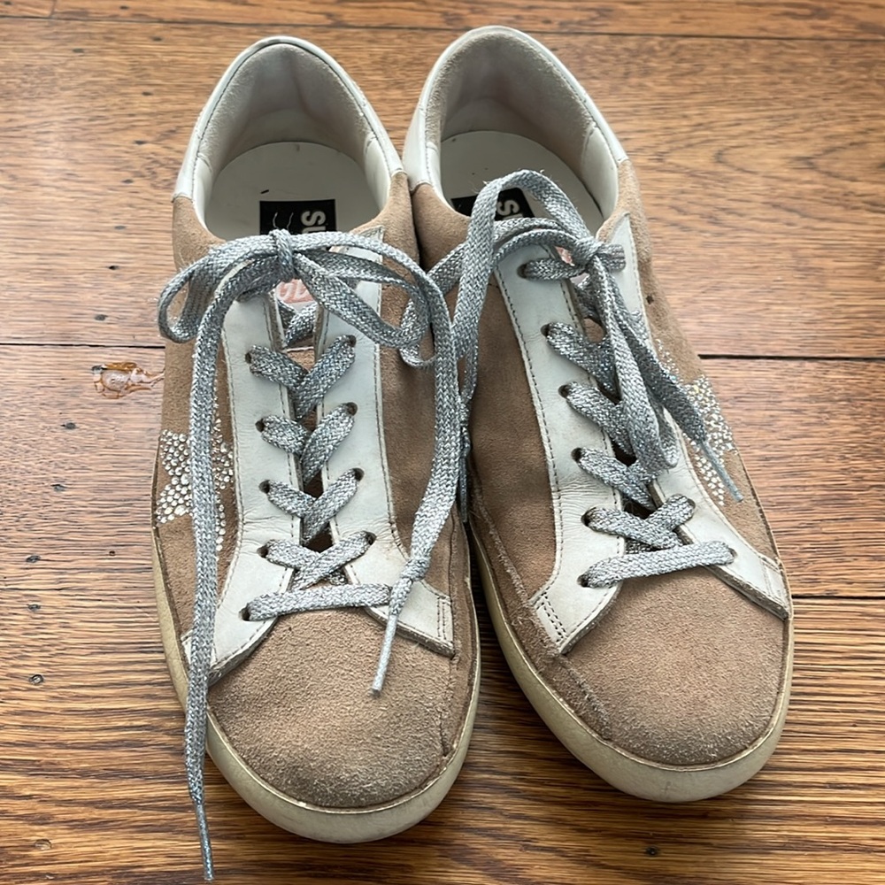 Golden Goose Nmx superstar suede with crystals size 37 - Picture 2 of 4